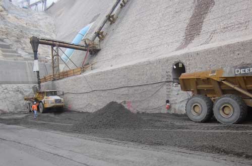 San Vicente Dam Construction